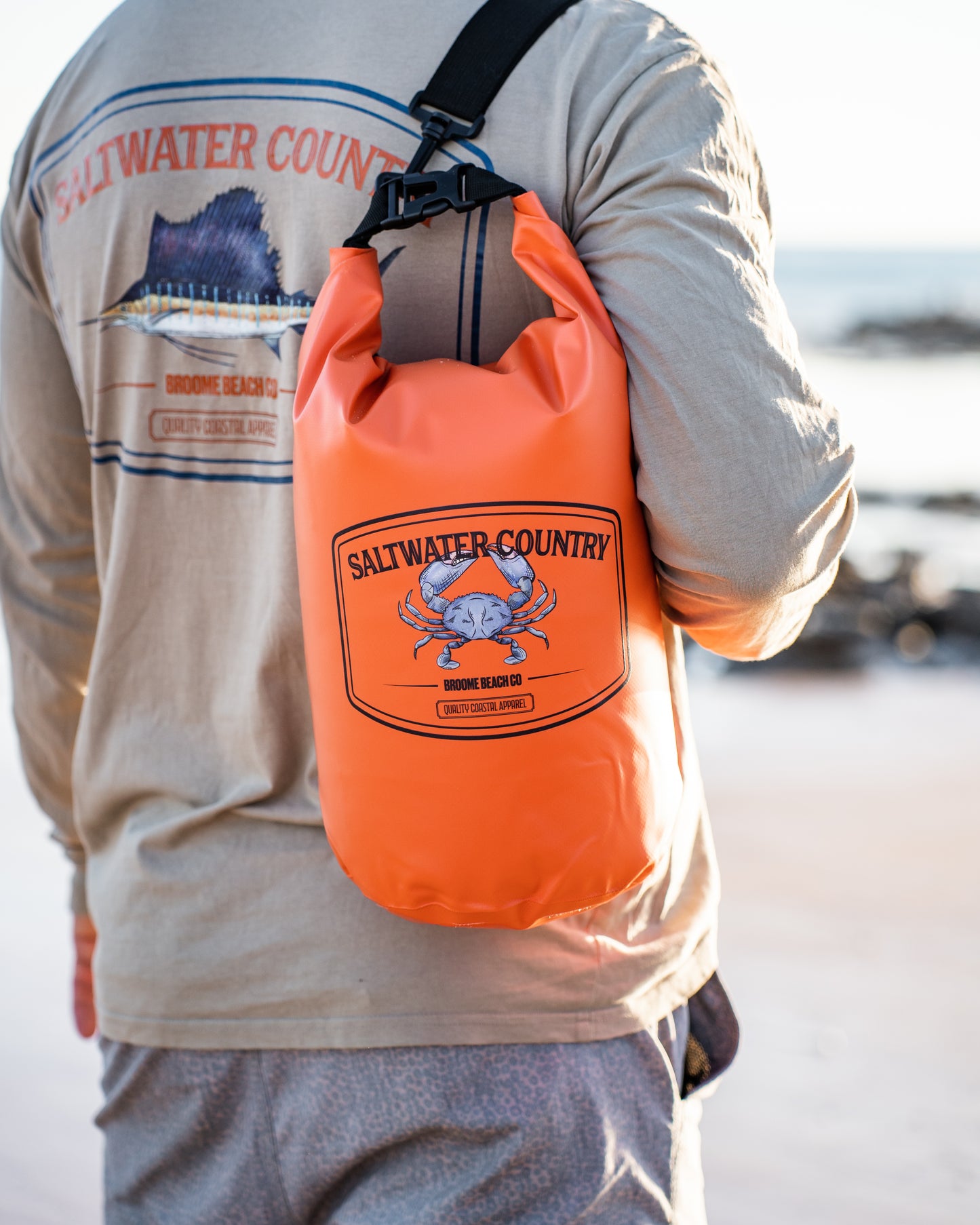 Adventure Dry Bag - 10 litres - Orange Crab