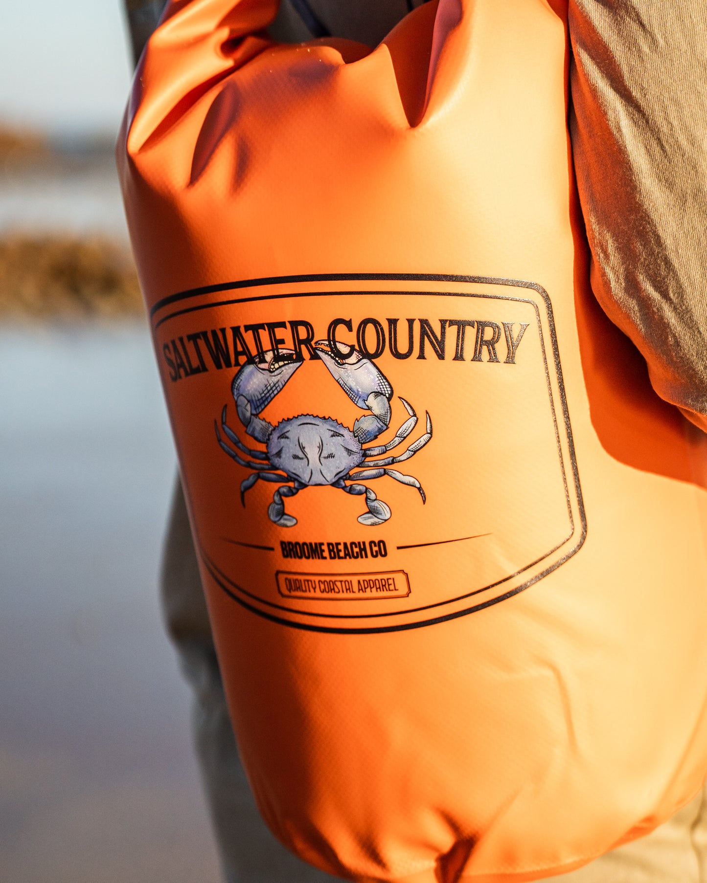 Adventure Dry Bag - 10 litres - Orange Crab