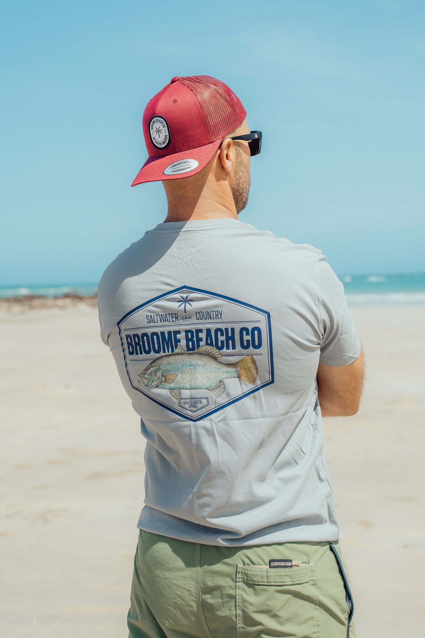Barramundi Blue Saltwater tee