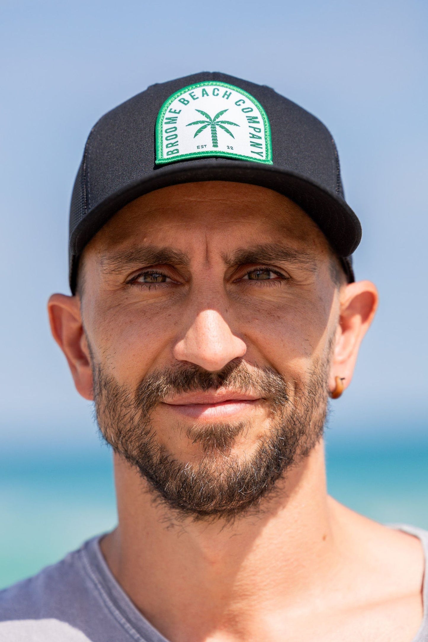 Beach Co Big Trucker - Black & Green