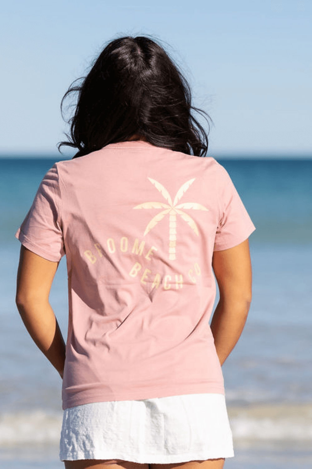 Ladies Dune Tee - Washed Pink