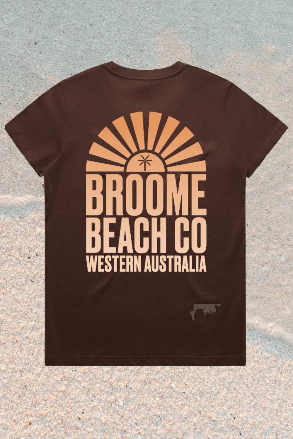 Ladies Dune Tee - Chocolate Sunset