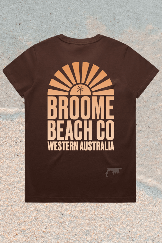 Ladies Dune Tee - Chocolate Sunset