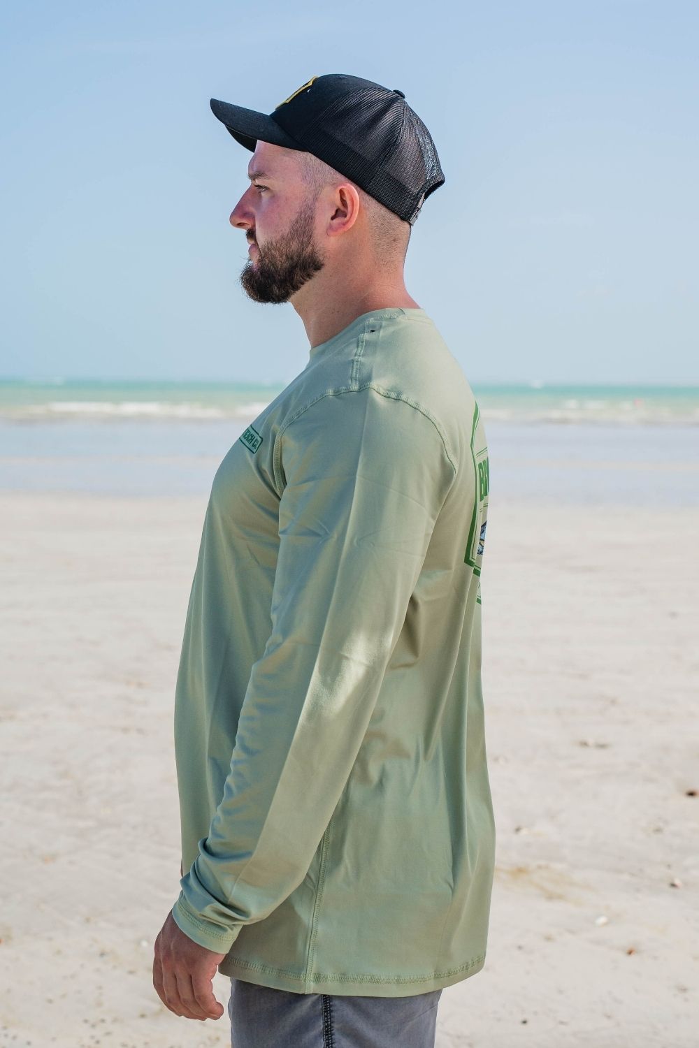 Explore Adventure Shirt - Green Barramundi