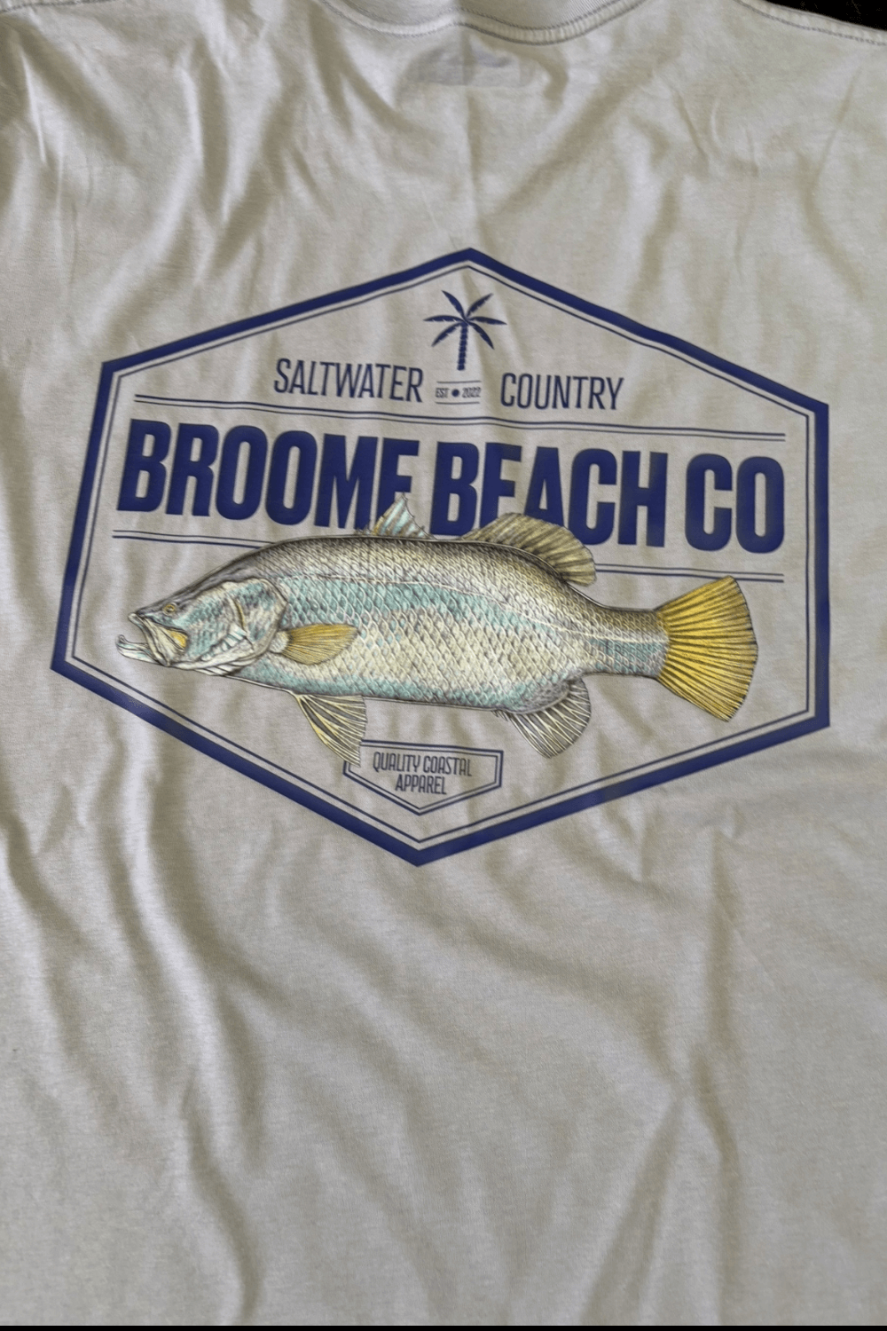 Barramundi Blue Saltwater tee