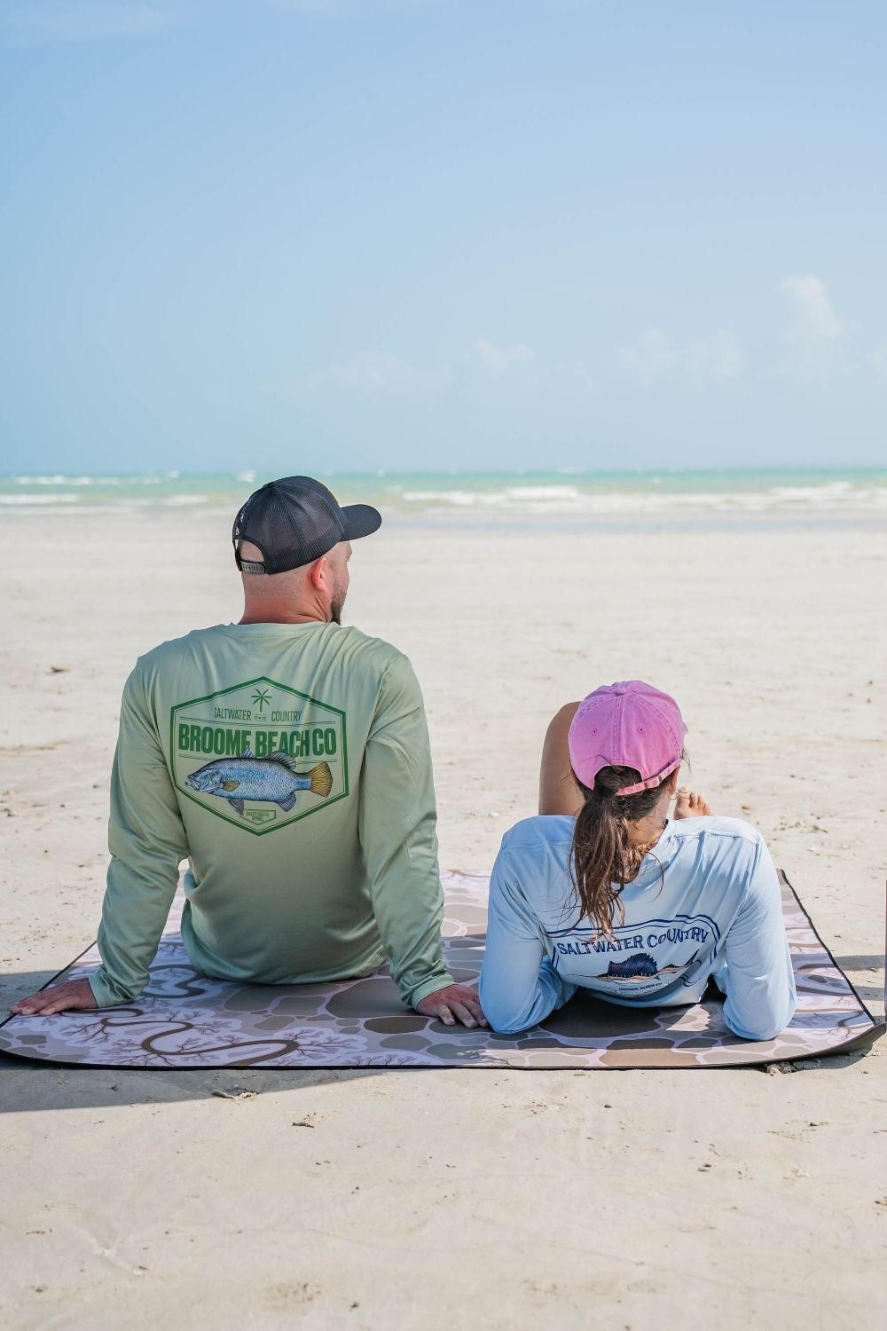 Explore Adventure Shirt - Green Barramundi