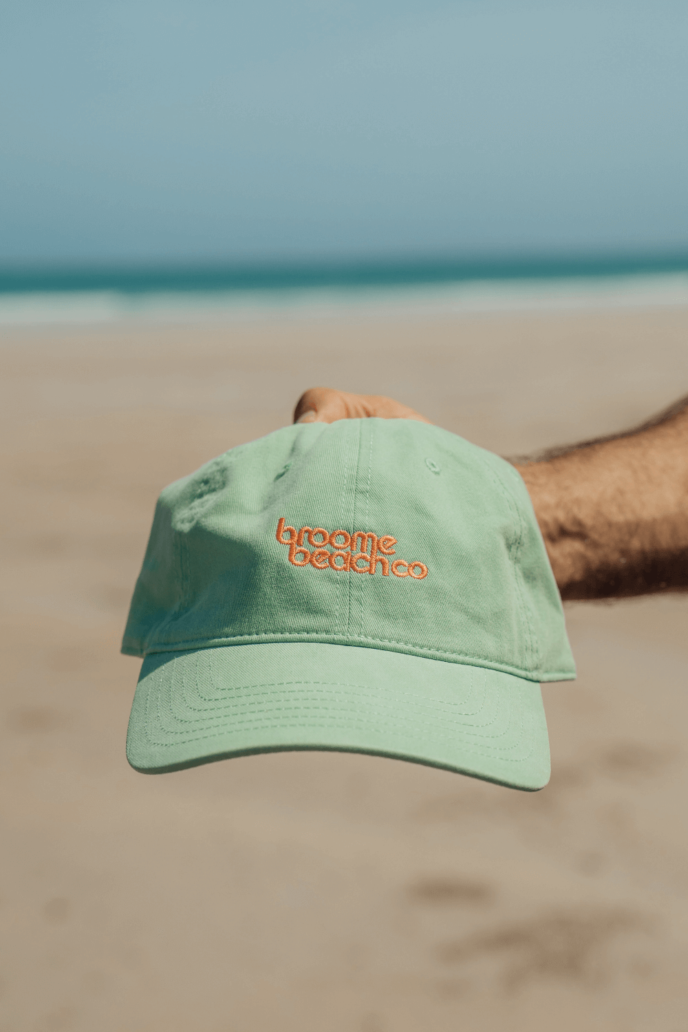 Premium Cotton Dad Cap - Charlie Green