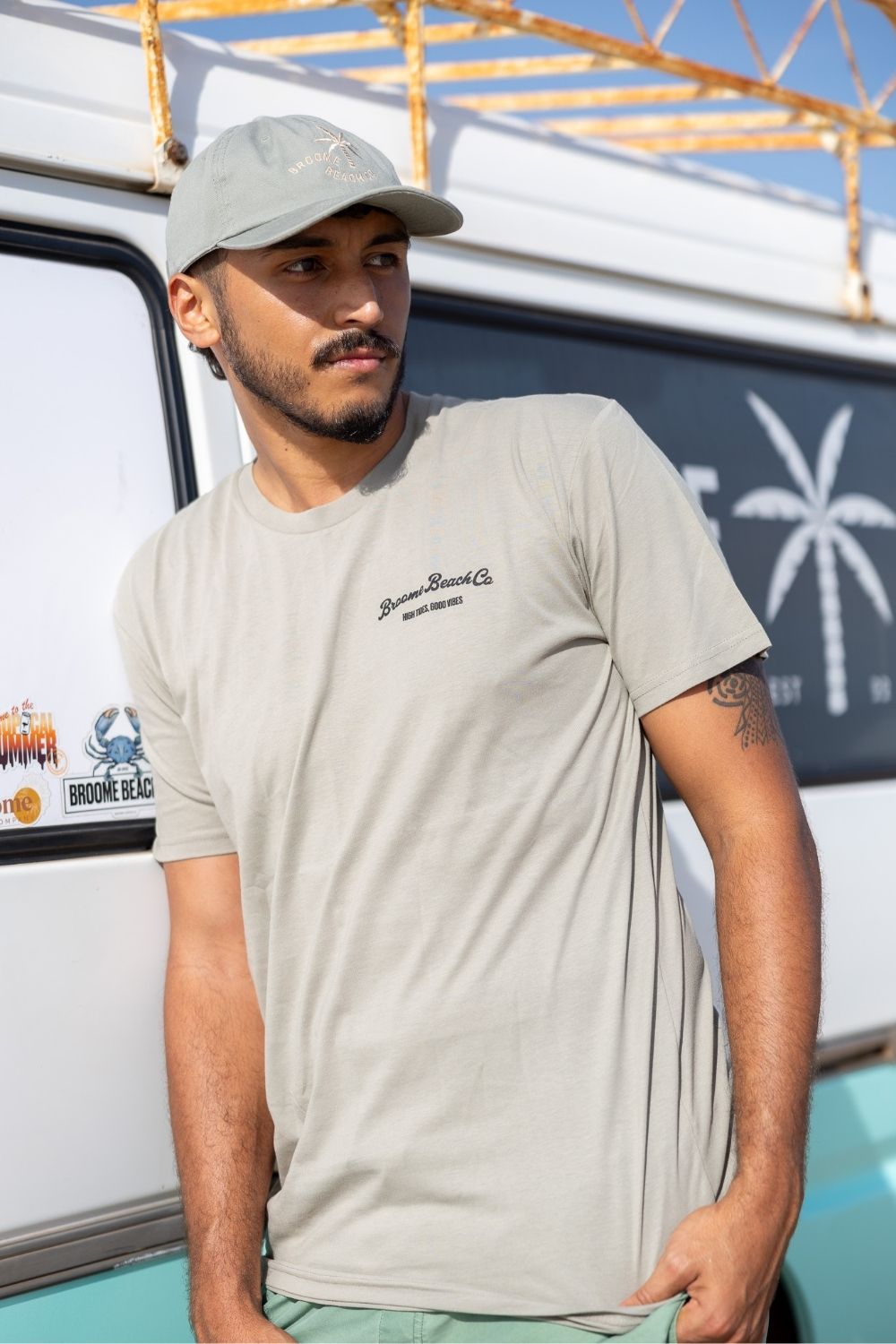Mudcrab Tee - Eucalyptus