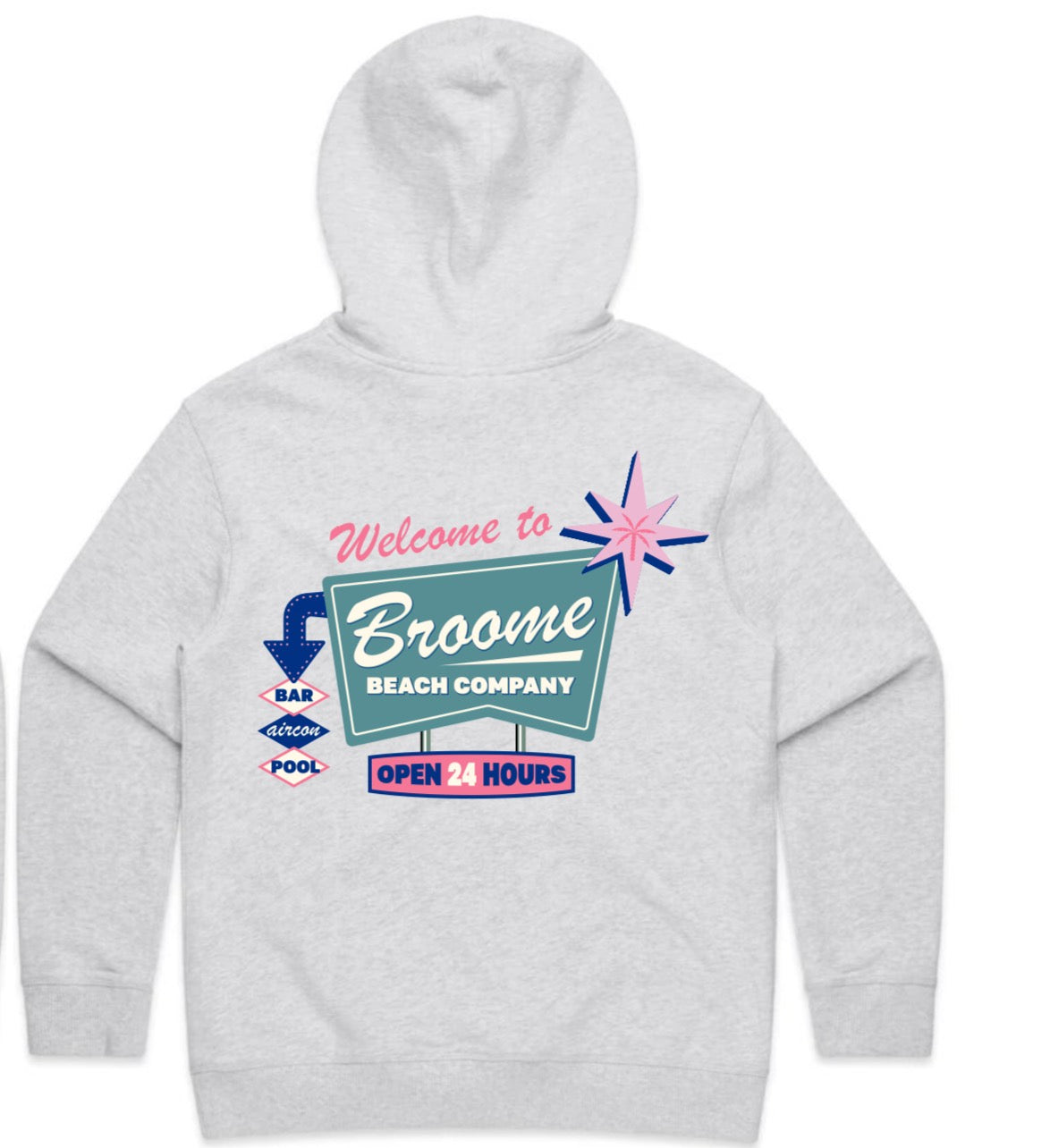 Premium French Terry Hoodie - Ash Grey Billboard