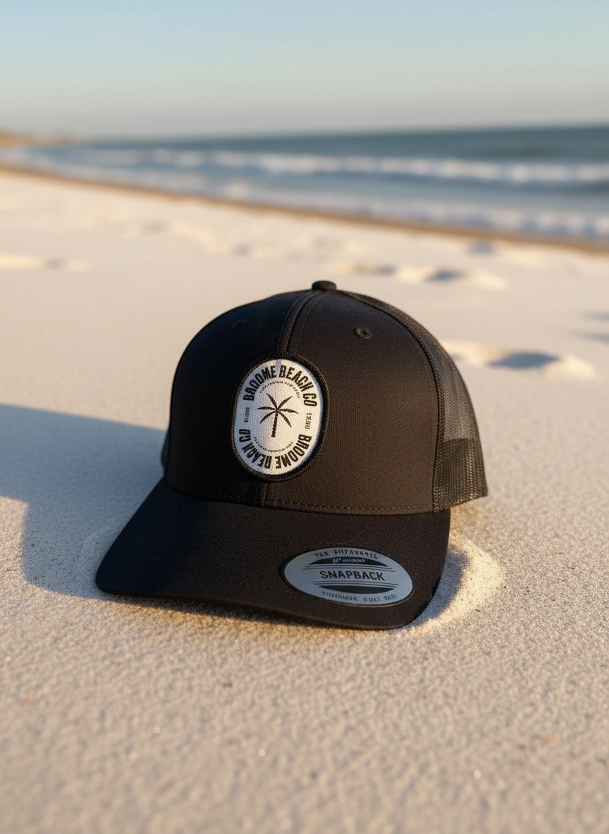 Beach Co Big Trucker - Oval Black