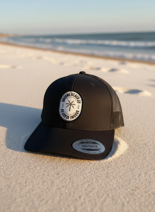 Beach Co Big Trucker - Oval Black
