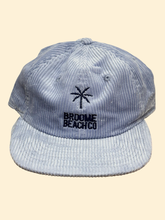 Retro Cord Cap - Light Blue
