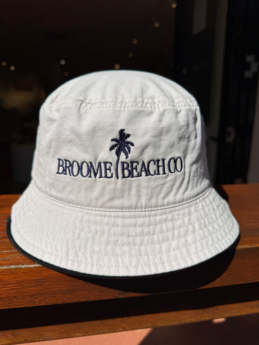 Beach Co Bucket Hat - Washed bone bucket hat