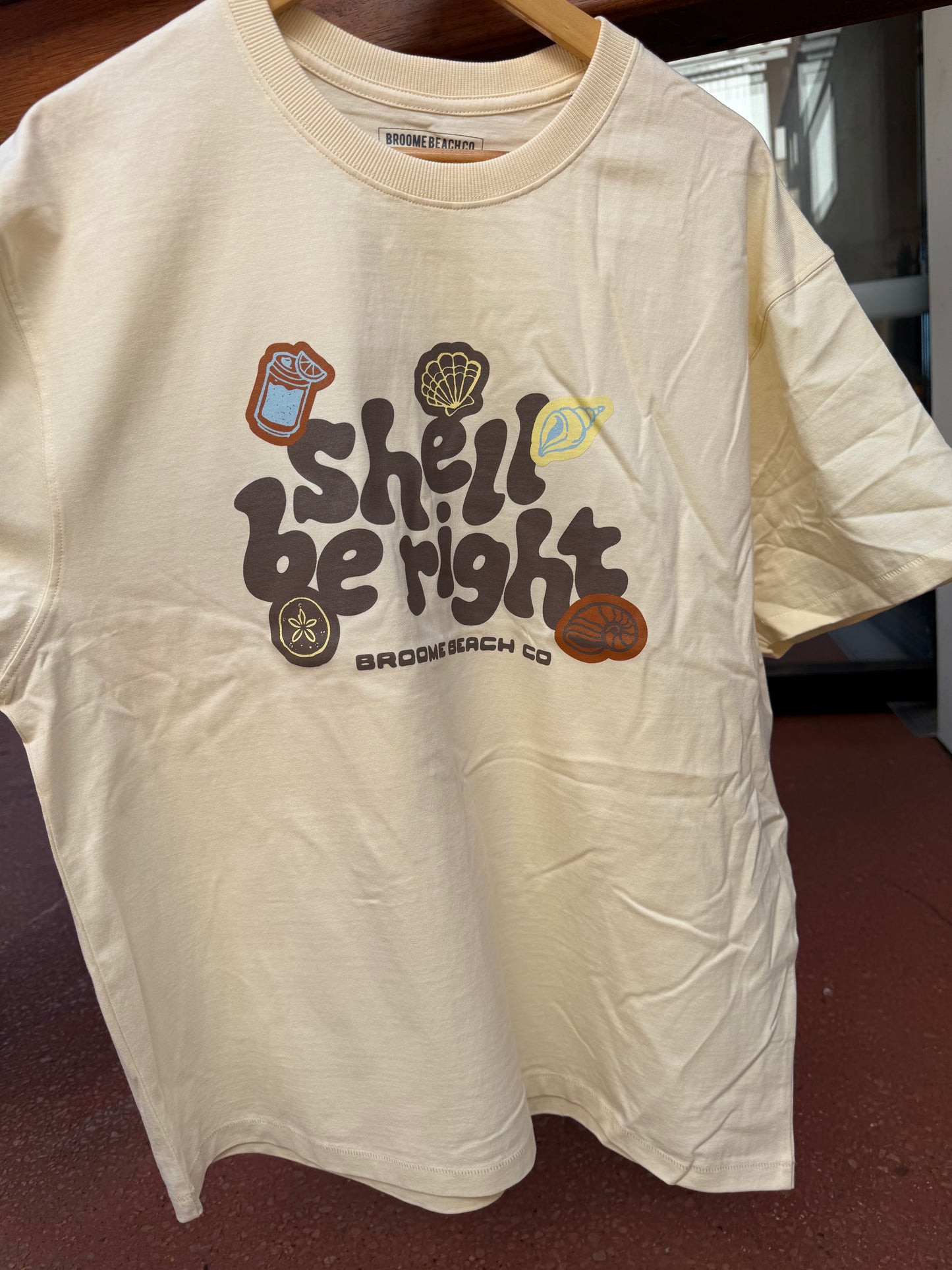 Shell Be Right - Brown & Gold