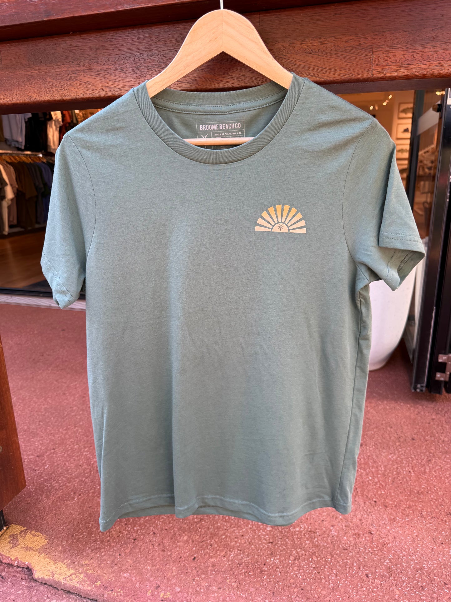Ladies Dune Tee - Sage Sunset