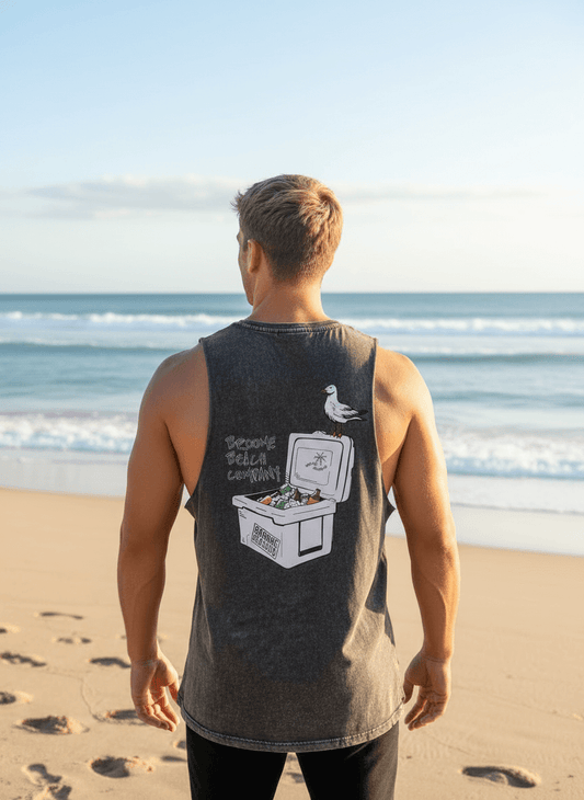 Beach Cut Off Tank - Esky Tropical Summer Limited Edition 2026