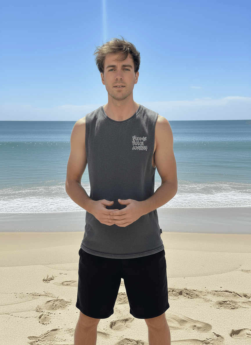 Beach Cut Off Tank - Esky Tropical Summer Limited Edition 2026