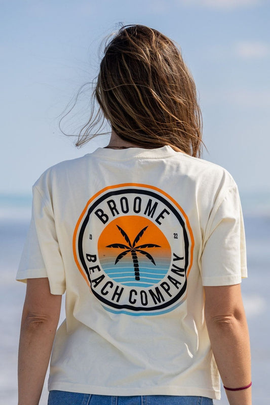 Ladies Drop Shoulder Tee - Lemon