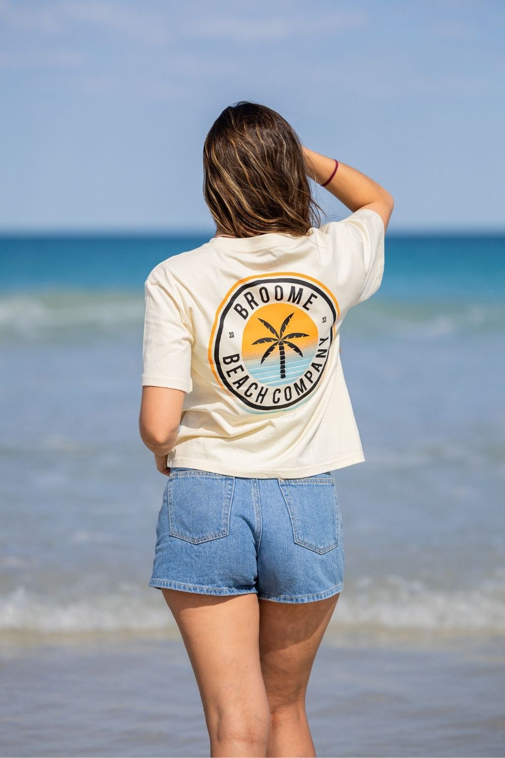 Ladies Drop Shoulder Tee - Lemon