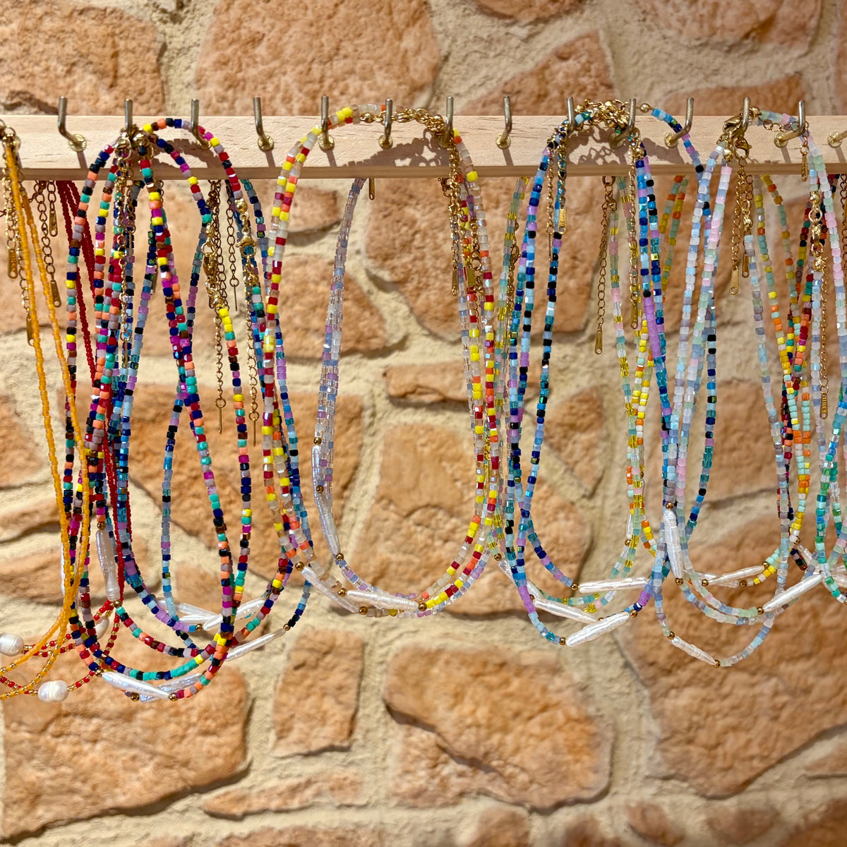 Freshwater Pearl Beaded Necklace