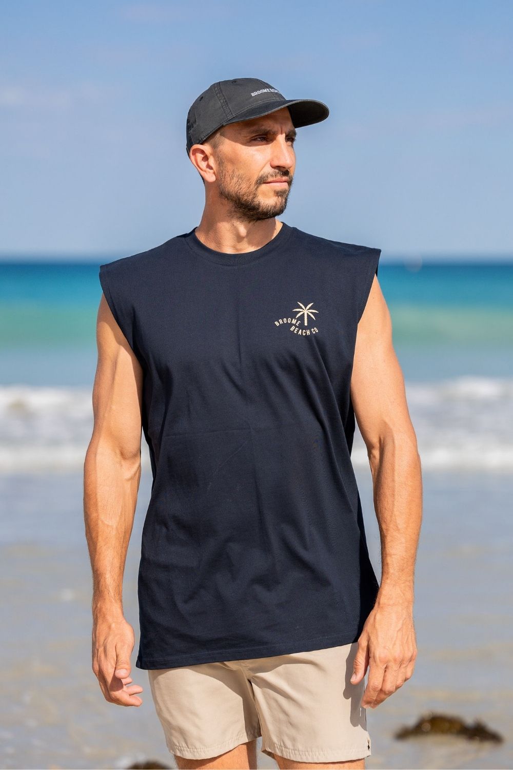 Beach Classic Tank - Navy