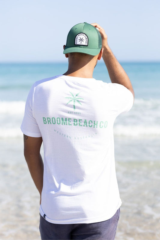 Common Tee - White/Green