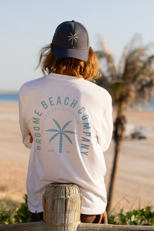 Common LS Tee - Sea Blue Arch