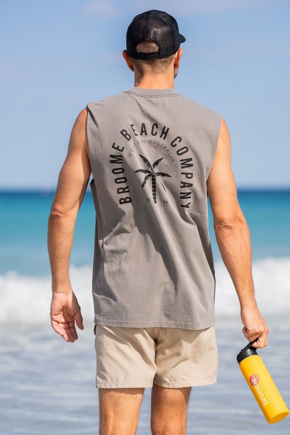 Faded Muscle Tank - Washed Grey