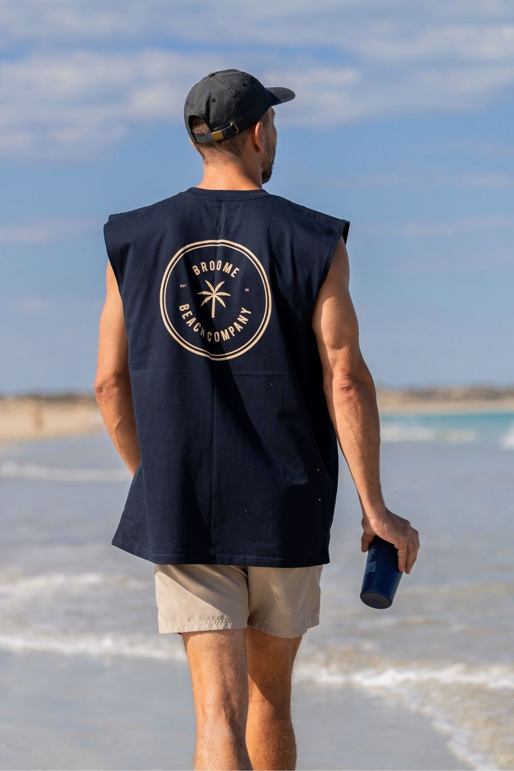 Beach Classic Tank - Navy