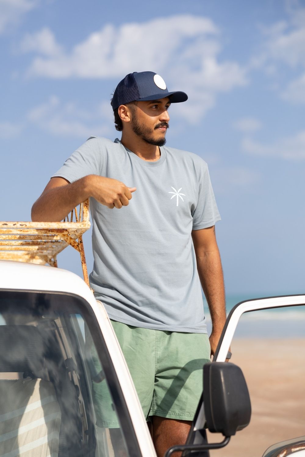 Coast Tee - Storm Blue