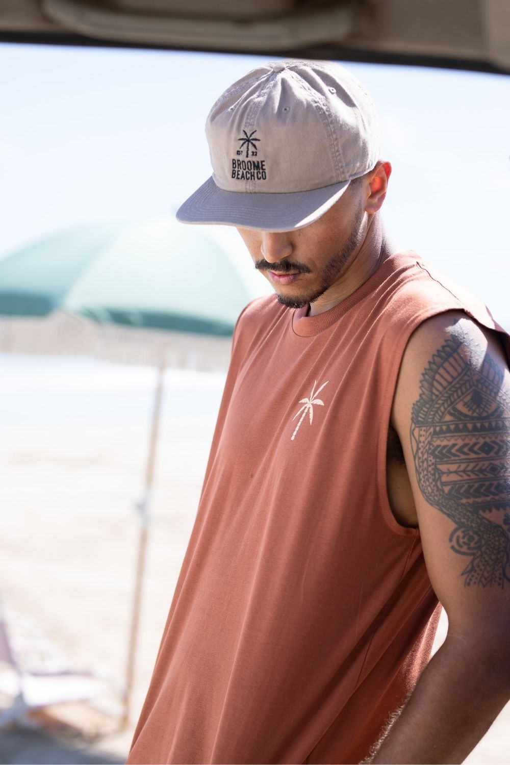 Beach Classic Tank - Clay