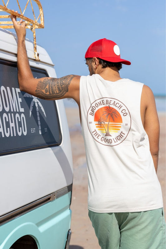 Beach Cut Off Tank - Goodlight Sand