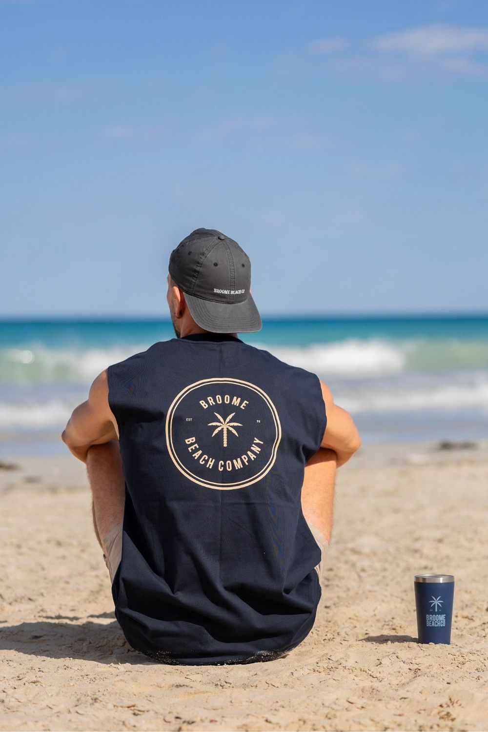 Beach Classic Tank - Navy