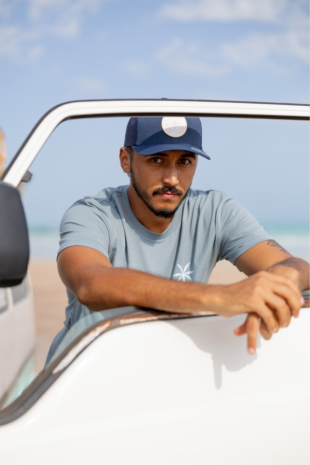 Coast Tee - Storm Blue