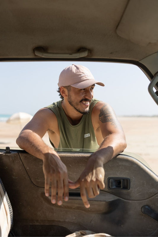 Beach Cut Off Tank - Army