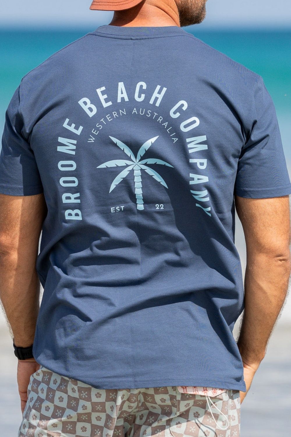Coast Tee - Steel Blue