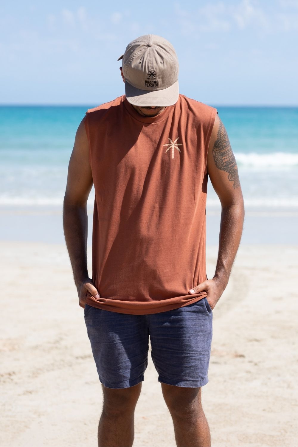 Beach Classic Tank - Clay