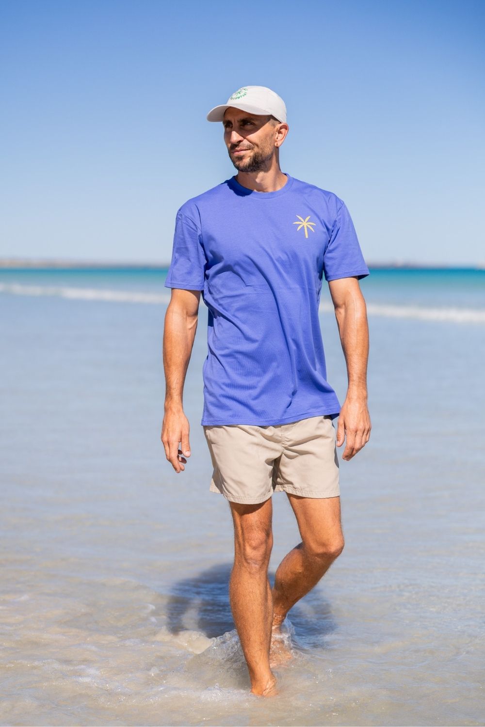 Coast Tee - Bright Blue